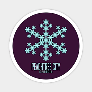 Peachtree City Georgia Magnet